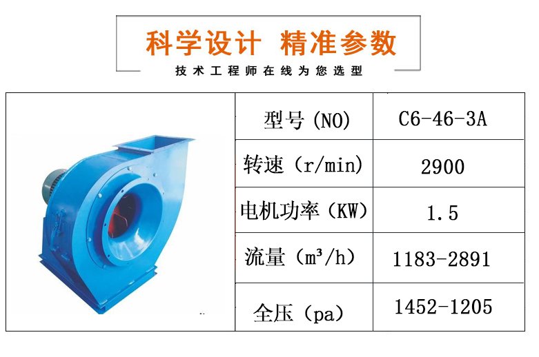 C6-46除塵風(fēng)機(jī)